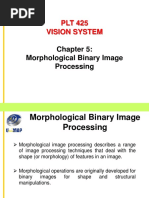 Chapter 5 - Morphological Binary Image Processing