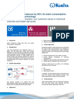 CS106 Major Paper Mill Reduces by 50% Its Water Consumption With CetamineÂ® Technology