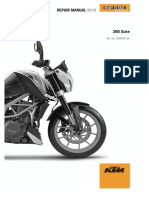 KTM 390 DUKE Repair Manual 2016