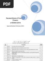 Revised Iesco Book of Financial Powers