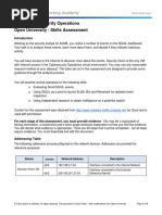 CyberOps 2019 Skills Assessment 