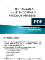 Perencanaan Program Imunisasi