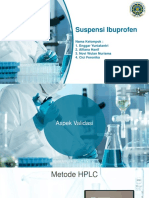 HPLC Ibuprofen Suspensi