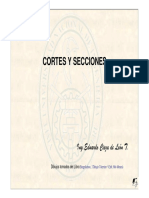 Cortes y Secciones UNI 2009-2. Bogoliuv PDF