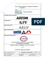 Design Check For Window Steel Framing R02