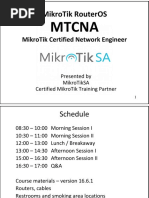 MikroTik RouterOS MTCNA MikroTik Certifi PDF