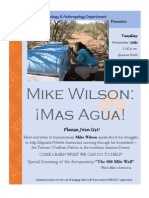 Mike Wilson Flyer