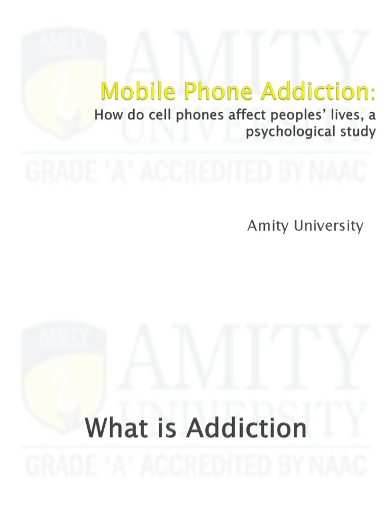 Understanding Smartphone Addiction Effects | PDF | Adolescence | Mobile ...