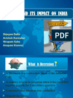 Impact of Recession India