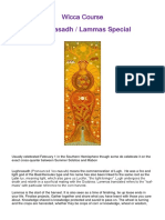 Wicca - Lughnasad Lammas Special - Part One