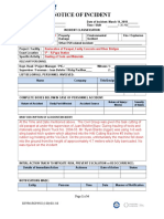 Incident Report - Hilti