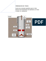 Concepto de Terminacion de Pozos