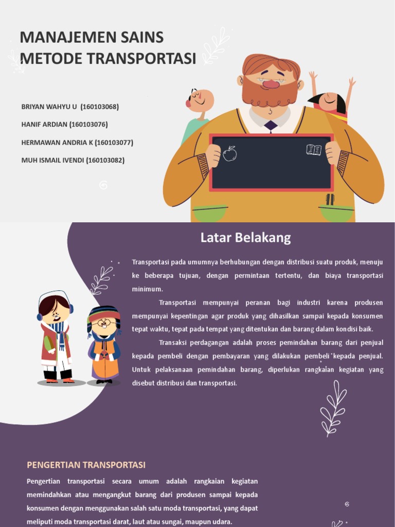 Ppt Metode Transportasi Nwc Lc