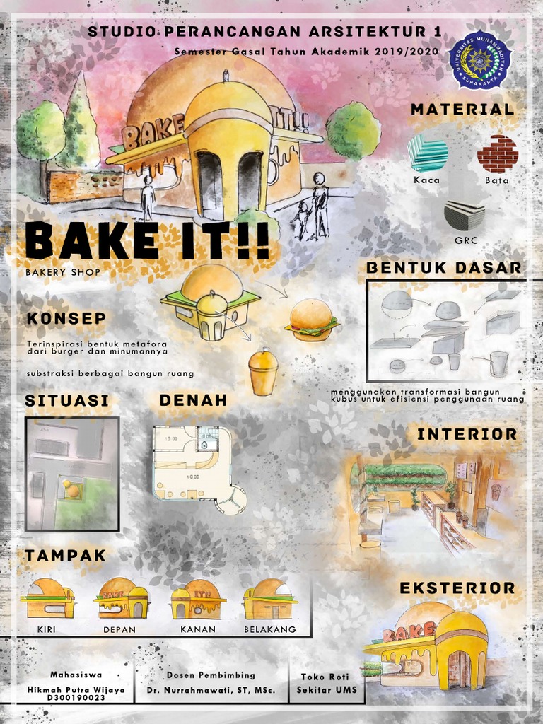 Contoh Poster Arsitektur