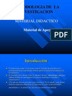 Metodologia de La Investig - Material de Apoyo