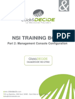 ClicknDecide - NSI - Training Part2 Management Console Configuration - en PDF