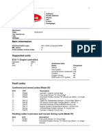 DS150E Delphi Scan Tool 9 Fault Codes Document