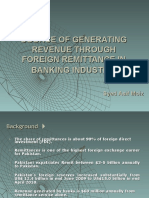 Source of Generating Revenue Through Foreign Remittance in Banking Industry