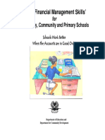 Basic Financial Management Flipchart For Elementary Community Primary Schools