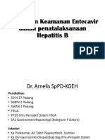 Efikasi Dan Keamanan Entecavir Dalam Pentalaksanaan Hepatitis B