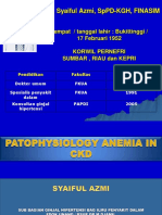 Prevalence of Anemia in Padang CKD Patients