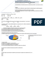 Evaluación Acumulativa de Matematicas Noveno