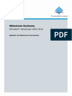 MilestoneXProtectAdvancedVMS System Architecture Document En-Us