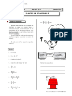 Planteo de Ecuaciones