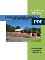 Estrategia Estatal de Acción Ambiental 2019 ESCUELA