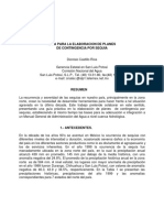 Guía Planes de Contingencia para Sequía