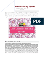 CASH CREDIT IN BANKING SYSTEM.docx