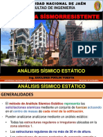 Analisis Sismico Estatico (Ingenieria Sismorresistente Unj 2019-2)