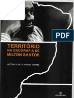 Antonio Carlos Robert Morais - "O retorno do Território" um comentário crítico e algumas ilações contextuais
