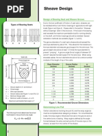 Sheave Groove Wear and Inspection Guide | PDF | Wear | Wire