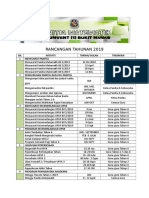 Rancangan Tahunan Panitia Matematik 2019