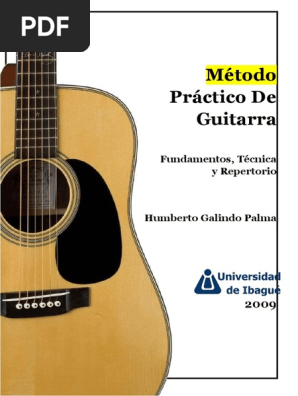 Método de Guitarra Acústica PDF | Guitarras | Acorde (Música)