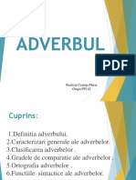  Adverbul