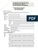 Form Permohonan Rekomendasi Ijin Praktek