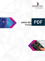 Linux Device Drivers Workshop Syllabus