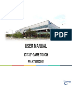 (ENG) 32inch Game Touch User Manual PDF