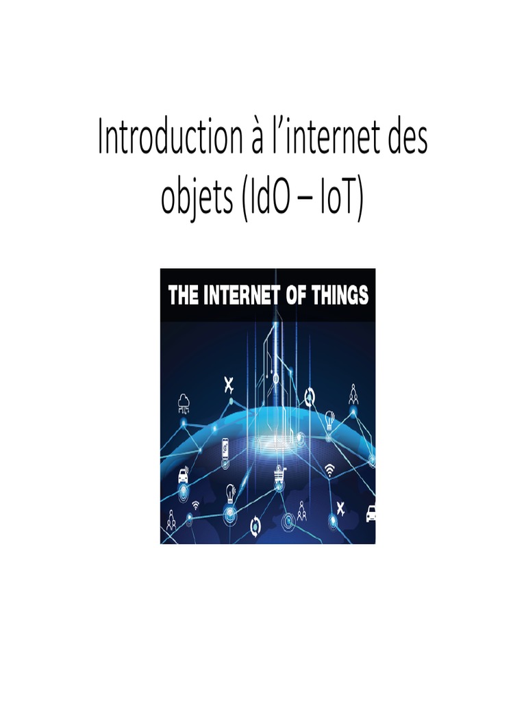 Internet Des Objets PDF | PDF | Internet des objets | Capteur