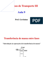 Transferência de massa entre fases