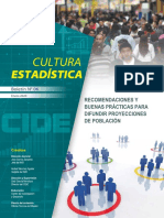 Boletin de Cultura Estadística #06 INEI