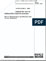 BS EN 61158-2 Fieldbus Standard For Use in Industrial Control Systems PDF