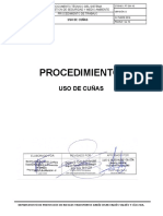 Pt-Sgi-10 Uso de Cuñas