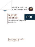 Guia de Prácticas de Laboratorio - Ciencia - Materiales - I - 2018A PDF