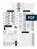 Dark Heresy Character Sheet