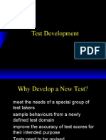 Test Development