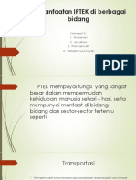 Pemanfaatan IPTEK di berbagai bidang.pptx