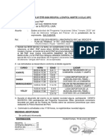 Nota Informativa #016-Ejecucion Del Programa Vac. Utiles 16ene2020